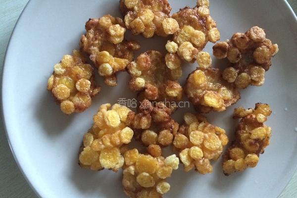 香酥香蕉玉米片的做法图解8