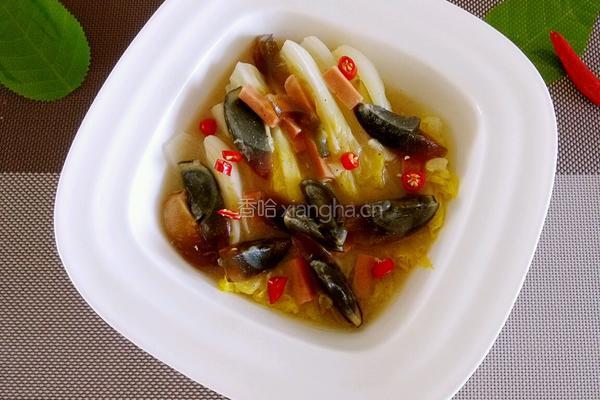 上汤娃娃菜的做法图解9