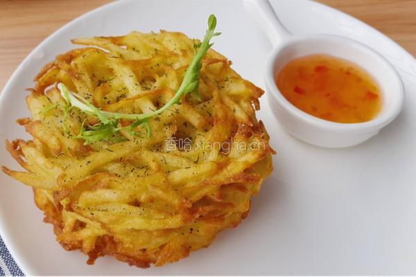 土豆丝饼的做法图解8