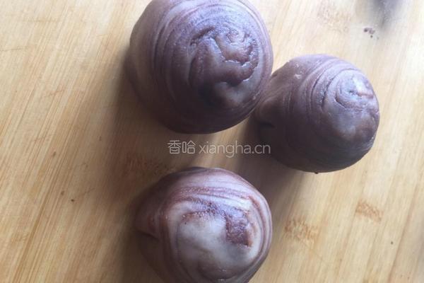 四色蛋黄酥（玉米油版）的做法图解8