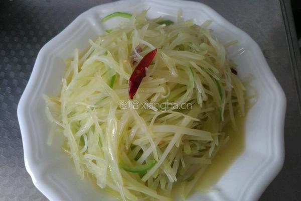 醋溜土豆丝的做法图解9