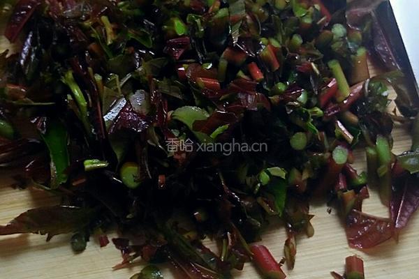 香椿头炒蛋的做法图解2