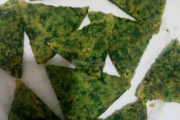 菠菜饼的做法图解4
