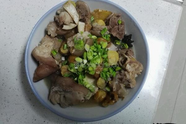 板粟炖猪脚的做法图解7