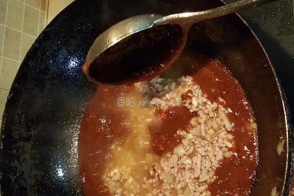 万能的肉末酱的做法图解7