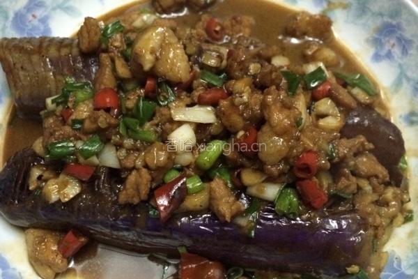 家常肉沫茄子的做法图解6