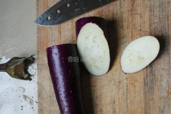 茄子夹肉的做法图解3