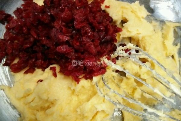 蔓越梅饼干的做法图解4