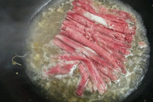 酸汤肥牛的做法图解7