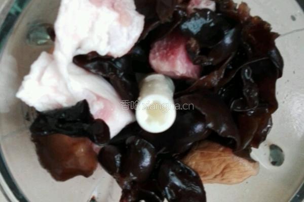 海苔鸡蛋肉圈的做法图解1