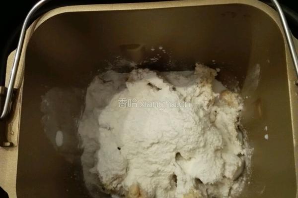 (冷藏中种)中式葱油肉松全麦土司的做法图解2