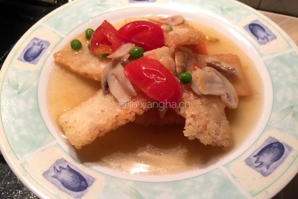 三鲜锅巴的做法图解8