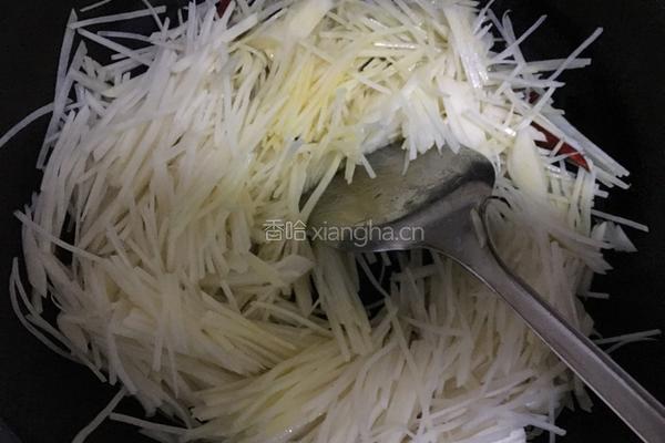 香辣土豆丝的做法图解3