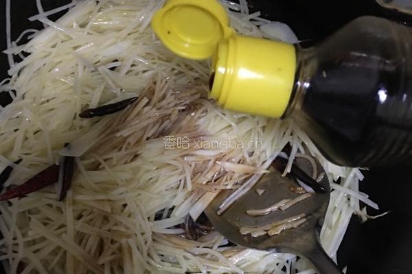 香辣土豆丝的做法图解4
