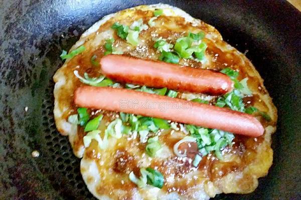 粗粮煎饼果子的做法图解12