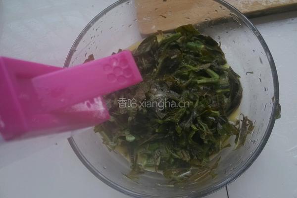 香椿芽炒鸡蛋的做法图解5