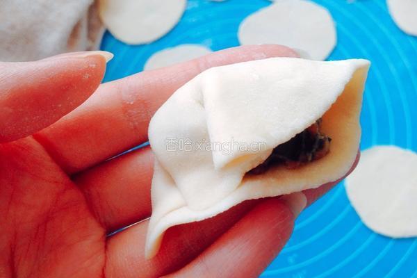 韭菜猪肉水饺的做法图解12