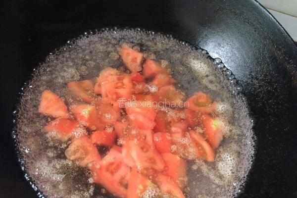 番茄鸡蛋面的做法图解3