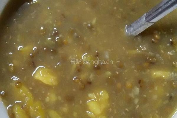 清凉番薯绿豆糖水