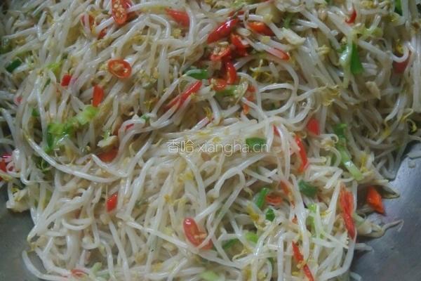 香辣豆芽的做法图解6