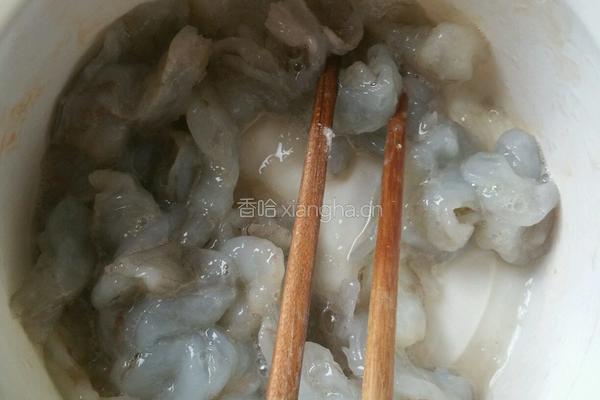 虾仁笋片的做法图解3