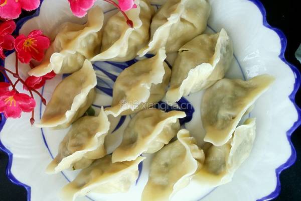 香椿芽猪肉水饺