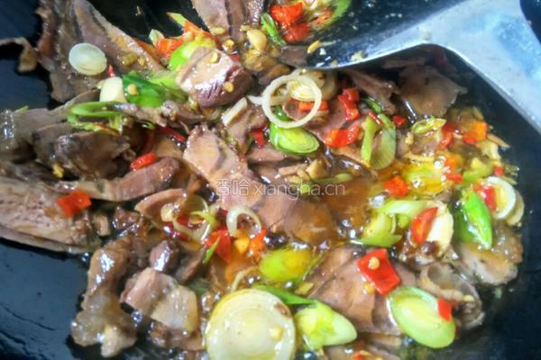 牛肉炒酸菜的做法图解7