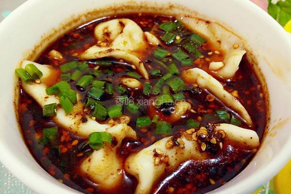 麻辣红油水饺的做法图解19