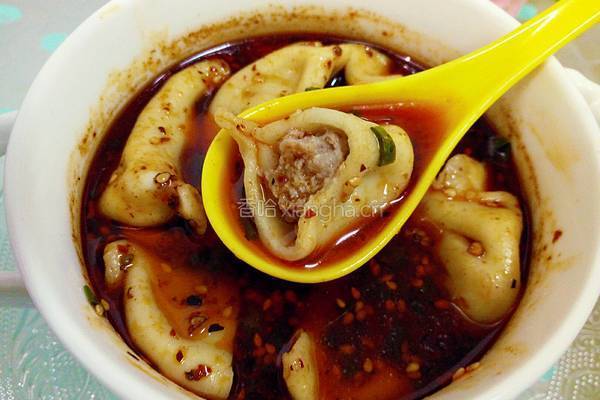 麻辣红油水饺的做法图解20
