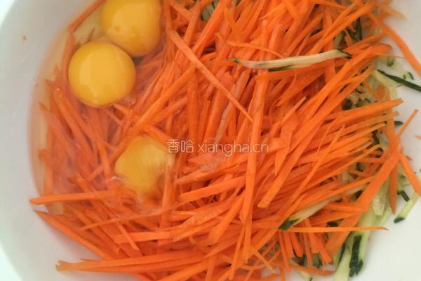 蔬菜鸡蛋饼的做法图解4