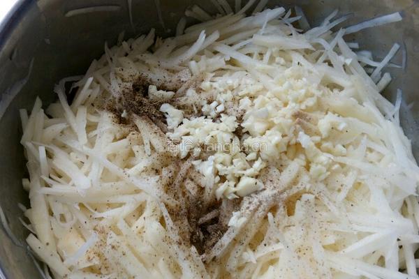 香煎土豆饼的做法图解3