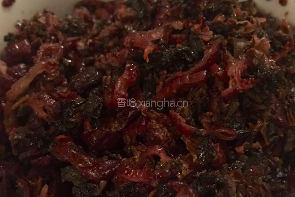 咸菜腊肥肠手擀面的做法图解6
