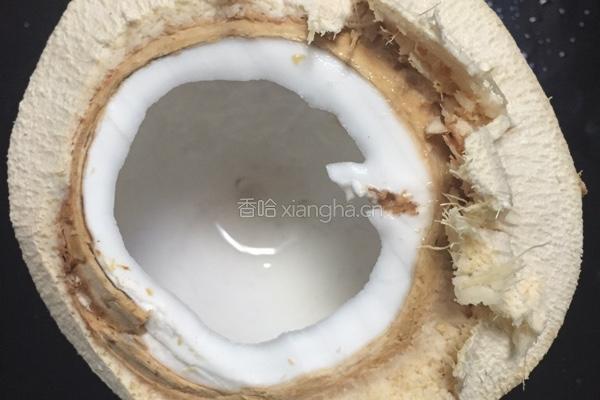 椰汁芒果西米露的做法图解3