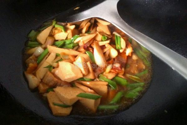青蒜炒豆干的做法图解5