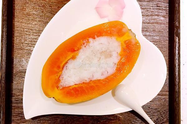美厨燕窝木瓜浴的做法图解11