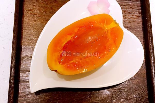 美厨燕窝木瓜浴的做法图解9