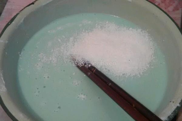 椰蓉发糕的做法图解4