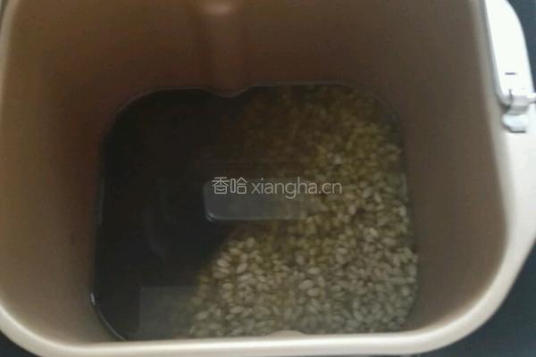 面包机自制红豆沙青团的做法图解8