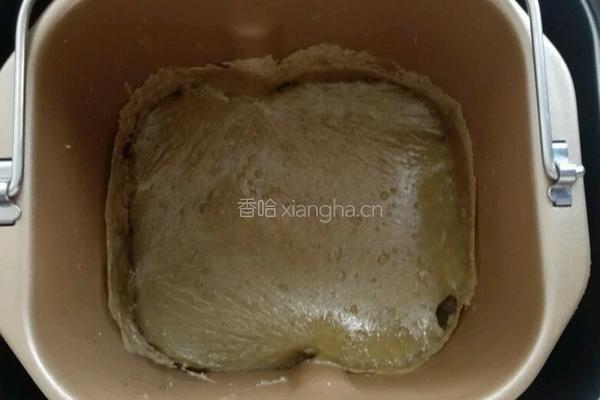 面包机自制红豆沙青团的做法图解9