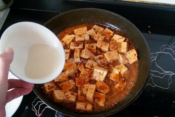 麻婆豆腐的做法图解8