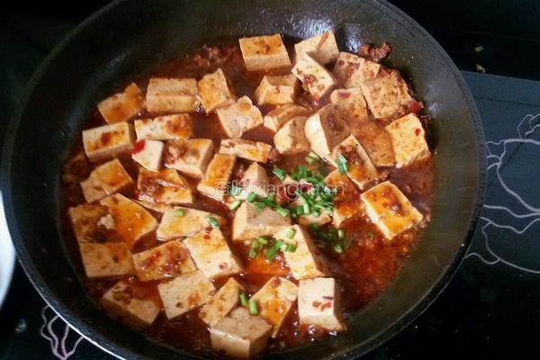 麻婆豆腐的做法图解9
