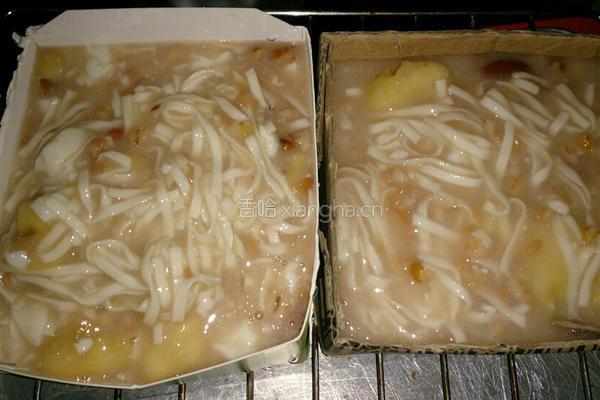 银鹭豆花八宝粥拉面披萨的做法图解2