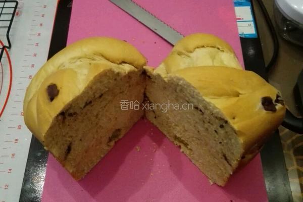 (汤种)炼奶咖啡巧克力土司的做法图解13