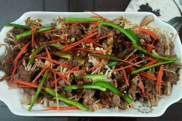 金针菇牛肉卷的做法图解9