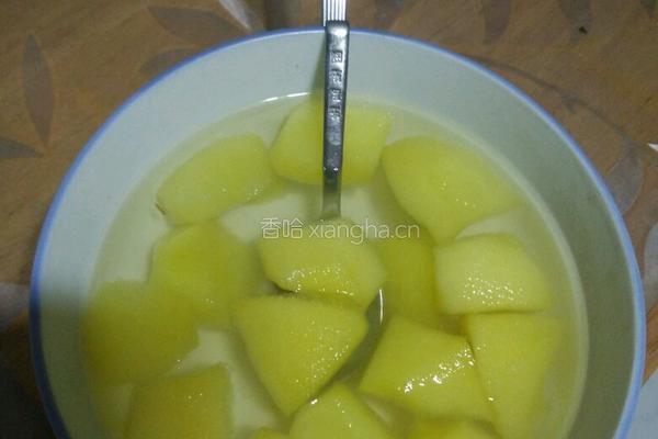 糖水苹果的做法图解5