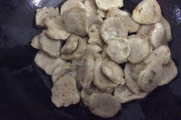 客家肉丸炒青椒的做法图解4