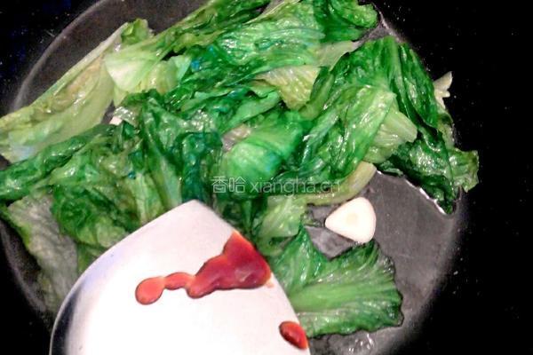 蒜泥生菜的做法图解6