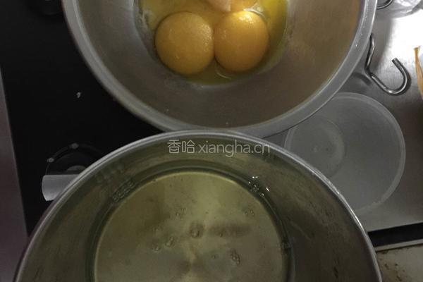 抹茶蛋糕的做法图解1