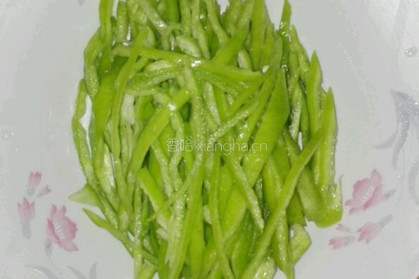 清炒三丝的做法图解1
