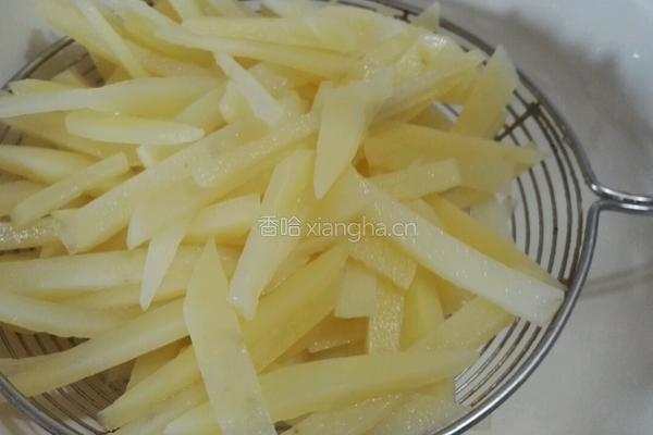 炸薯条的做法图解5